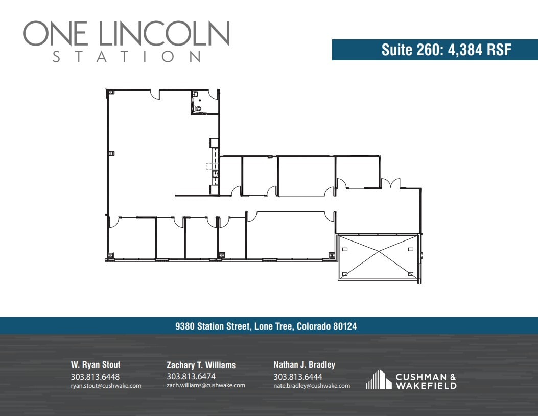 9380 Station St, Lone Tree, CO for lease Floor Plan- Image 1 of 1