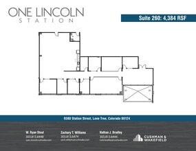9380 Station St, Lone Tree, CO for lease Floor Plan- Image 1 of 1