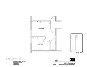 1455-1515 E Tropicana Ave, Las Vegas, NV à louer Plan d  tage- Image 1 de 4