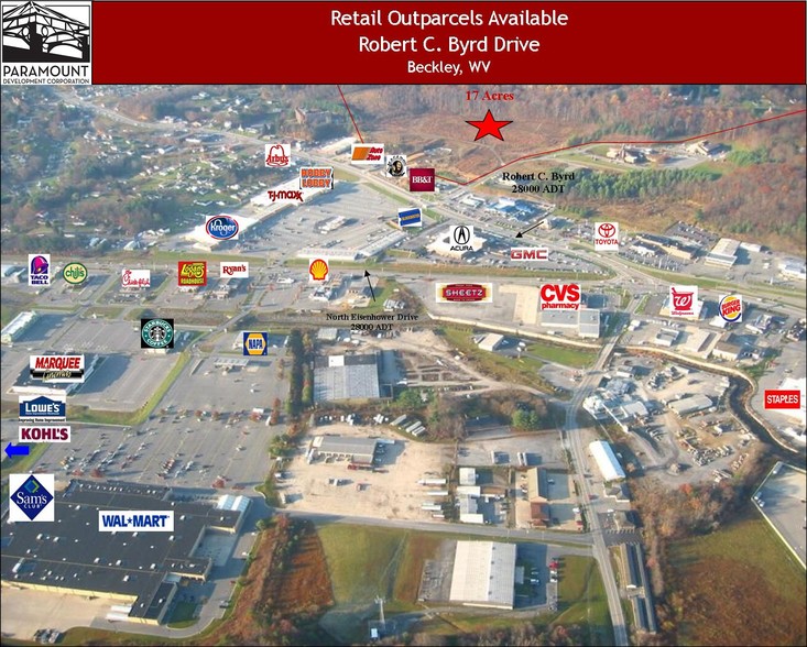 3849 Robert C Byrd Dr, Beckley, WV for lease - Building Photo - Image 1 of 1