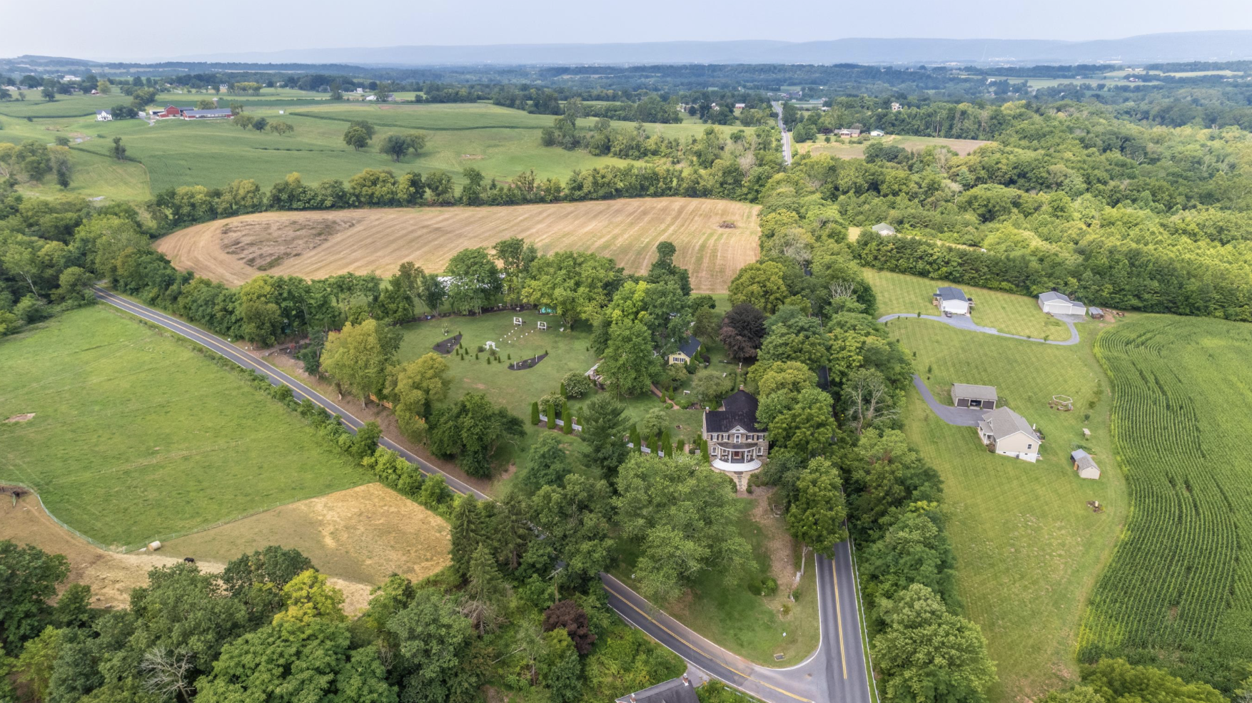 11309 Rocky Ridge Rd, Keymar, MD for sale Aerial- Image 1 of 1