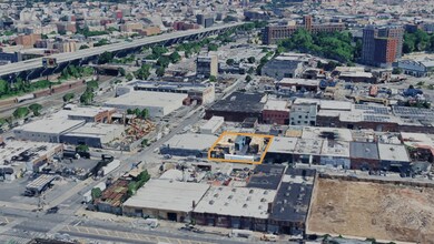 1157 Grinnell Pl, Bronx, NY - AERIAL map view