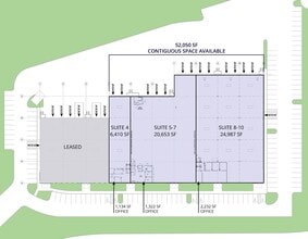 4780 Winchester Blvd, Frederick, MD à louer Plan de site- Image 2 de 2