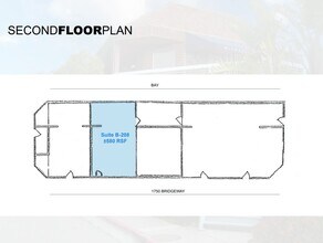 1750 Bridgeway, Sausalito, CA for lease Floor Plan- Image 1 of 1