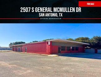 Plus de détails pour 2507 S General McMullen Dr, San Antonio, TX - Commerce de détail à vendre