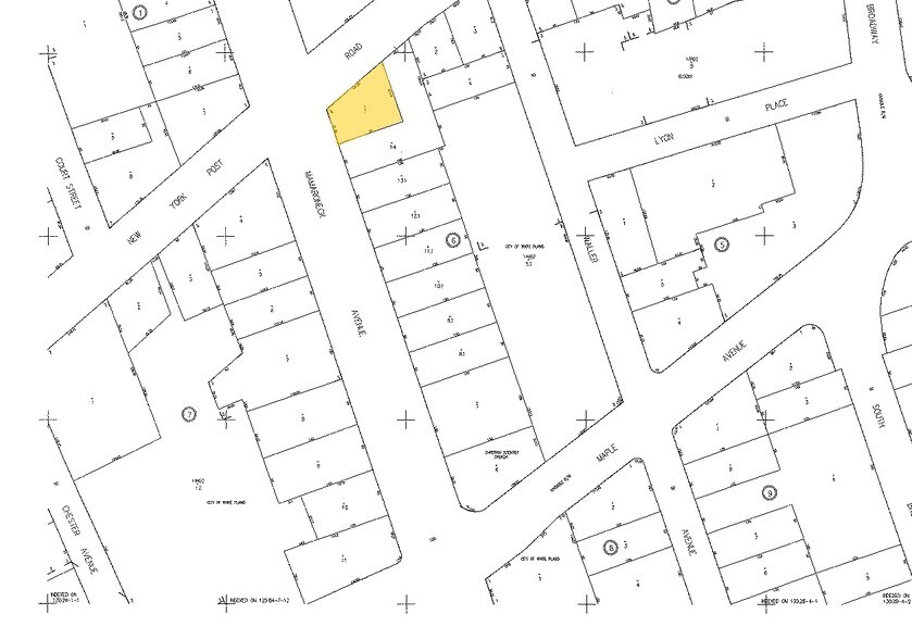 147 Mamaroneck Ave, White Plains, NY à louer - Plan cadastral - Image 3 de 21