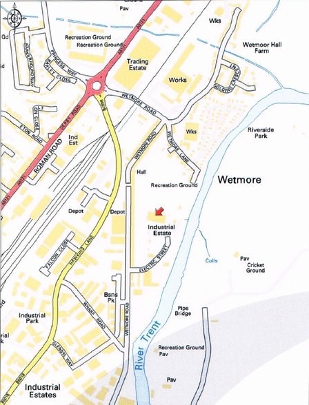 Electric St, Burton On Trent for lease - Plat Map - Image 2 of 2