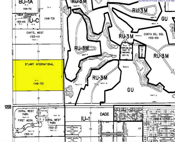 3505 NW 107th Ave, Doral, FL à louer - Plan cadastral - Image 2 de 7