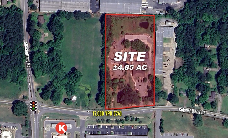 10120, 10210, 10200 Colonel Glenn Road, Little Rock, AR à vendre - Photo du bâtiment - Image 1 de 1