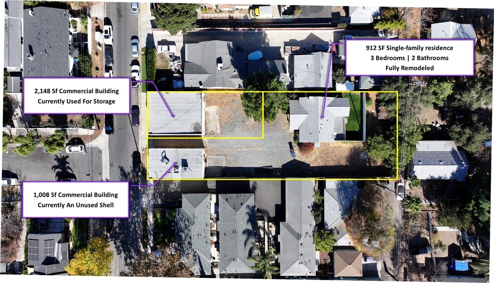 1736-1740 N Sierra Bonita Ave, Pasadena, CA for lease - Aerial - Image 2 of 14