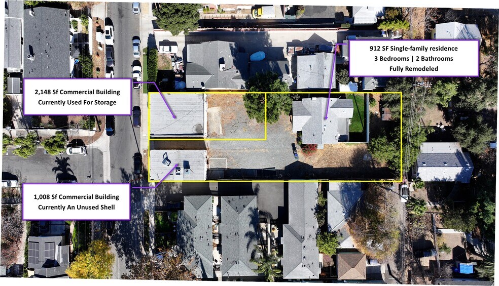 1736-1740 N Sierra Bonita Ave, Pasadena, CA à louer - Aérien - Image 2 de 14