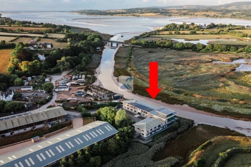 Odhams Wharf, Ebford à louer - Aérien - Image 2 de 2