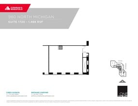 980 N Michigan Ave, Chicago, IL for lease Floor Plan- Image 1 of 1