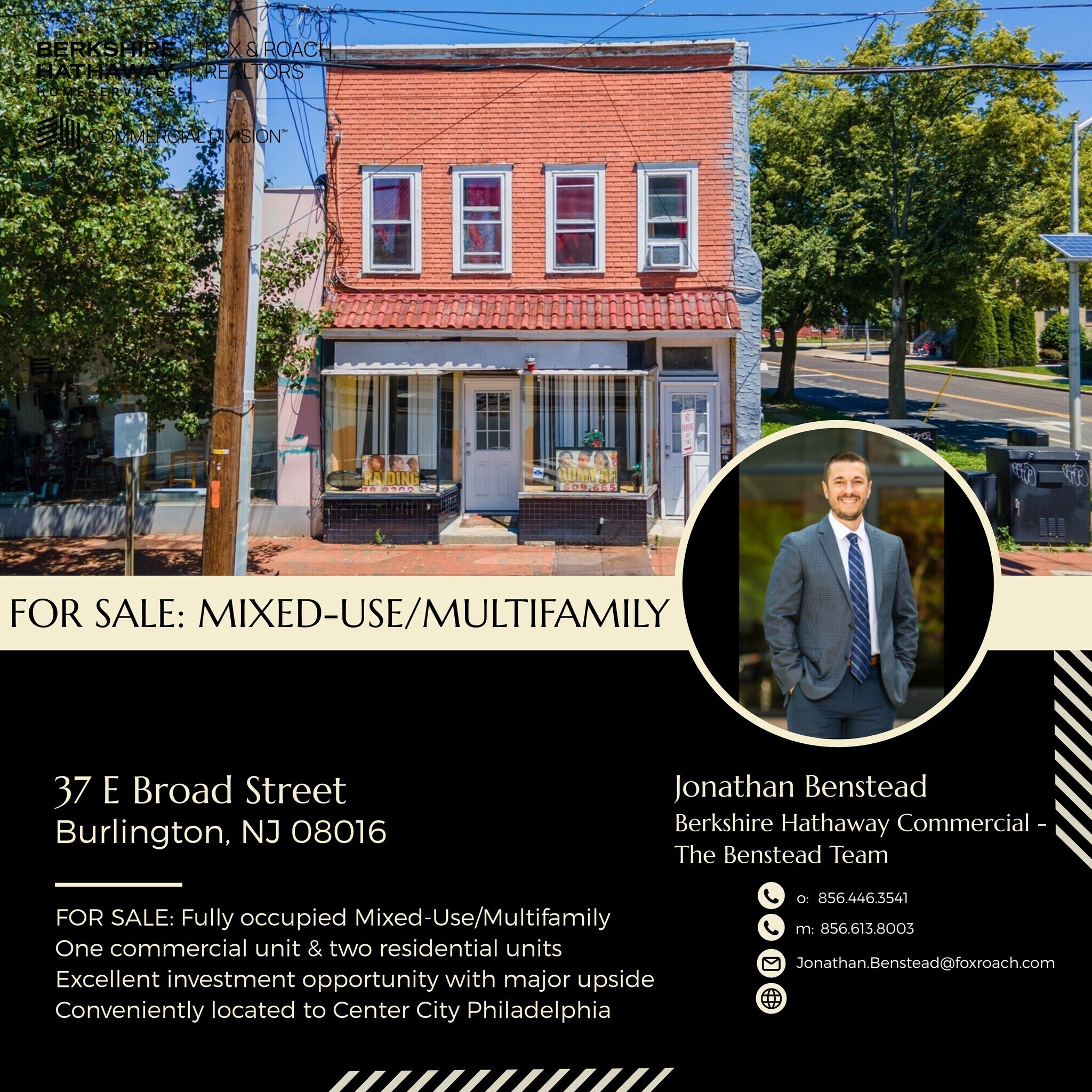 37 E Broad St, Burlington, NJ à vendre Photo du bâtiment- Image 1 de 14