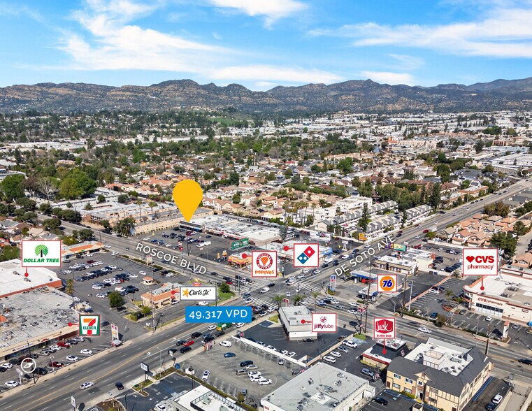 20941-20947 Roscoe Blvd, Canoga Park, CA à louer - Photo du bâtiment - Image 2 de 8