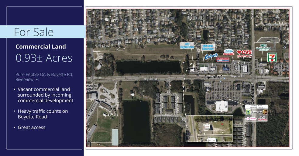 Pure Pebble & Boyette Rd dr, Riverview, FL à vendre - Photo du bâtiment - Image 1 de 1