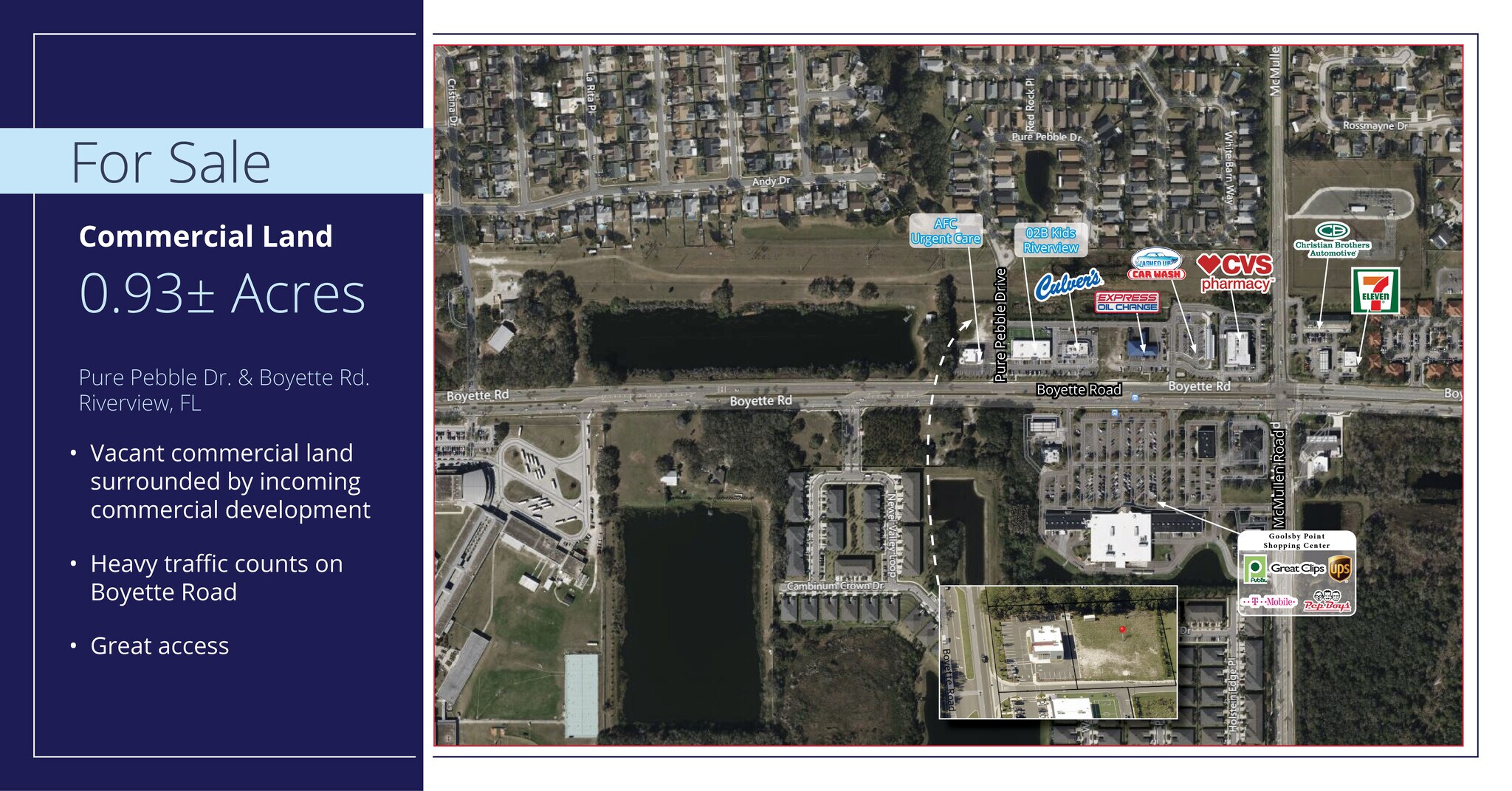Pure Pebble & Boyette Rd dr, Riverview, FL à vendre Photo du bâtiment- Image 1 de 2