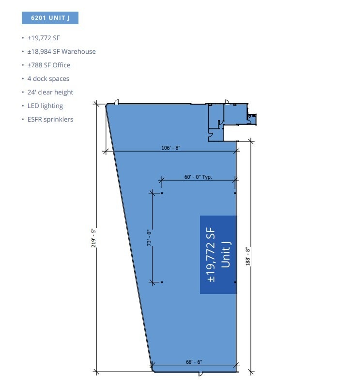6195 Coliseum Way, Oakland, CA for lease Floor Plan- Image 1 of 1