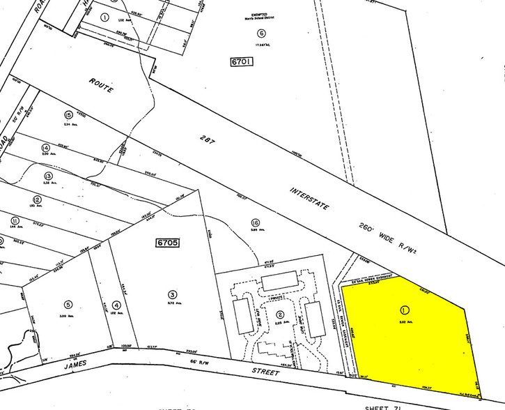 261 James St, Morristown, NJ à vendre - Plan cadastral - Image 1 de 1