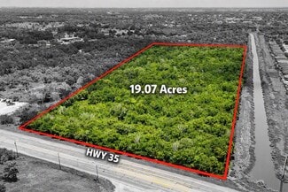 More details for 0 Hwy 35 - CR 133 - 19.07ac, Alvin, TX - Land for Sale