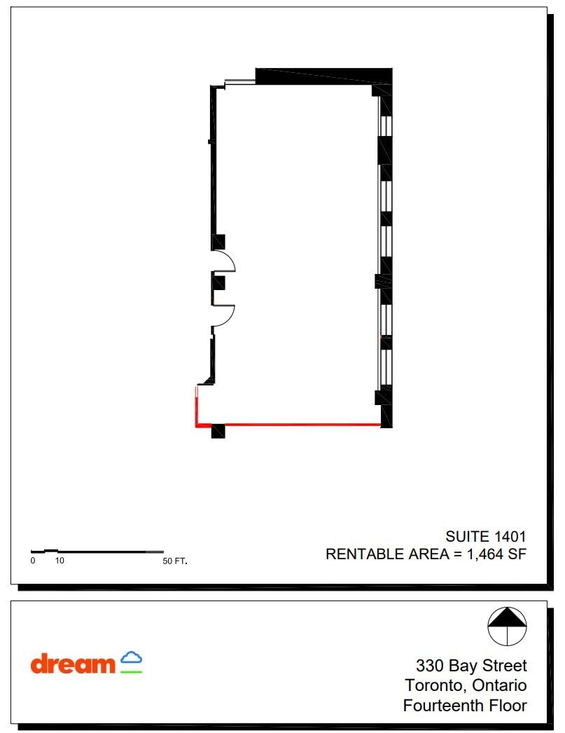 330 Bay St, Toronto, ON for lease Floor Plan- Image 1 of 1