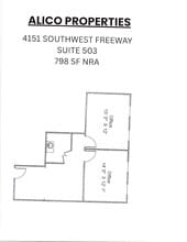 4151 Southwest Fwy, Houston, TX à louer Plan d’étage- Image 1 de 1