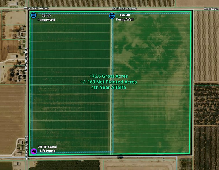 West Davis ave, Caruthers, CA for sale - Building Photo - Image 2 of 3