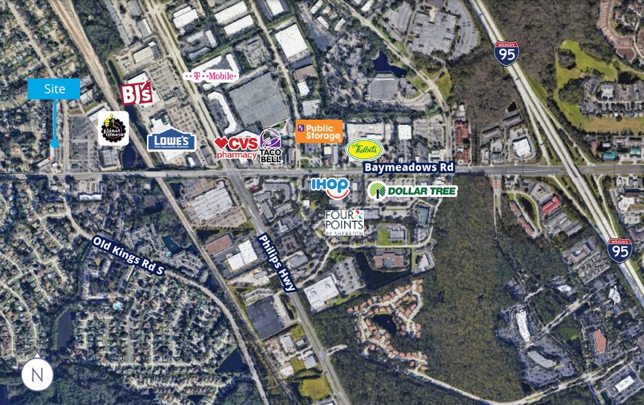 5111 Baymeadows Rd, Jacksonville, FL for lease - Building Photo - Image 2 of 9
