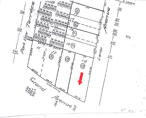 266-268 Grand Ave, Oakland, CA à vendre - Plan cadastral - Image 3 de 8