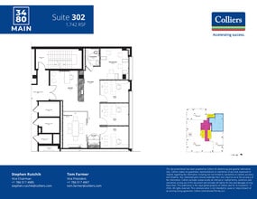 3480 Main Hwy, Coconut Grove, FL à louer Plan d’étage- Image 1 de 1