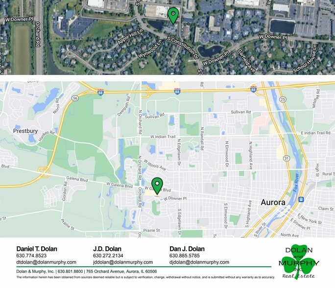 70 S Constitution Ct, Aurora, IL for sale - Map - Image 3 of 3