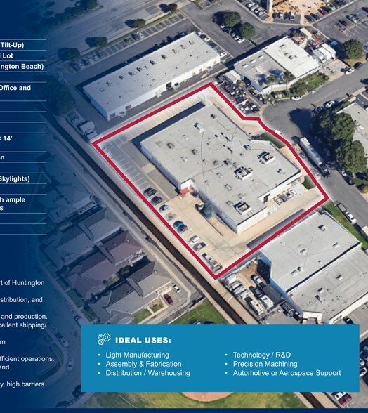 16561-16571 Gemini Ln, Huntington Beach, CA à louer - Photo du bâtiment - Image 2 de 2