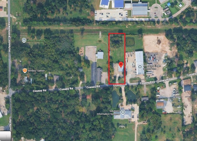 10450 Cossey Rd, Houston, TX à vendre - Aérien - Image 2 de 14