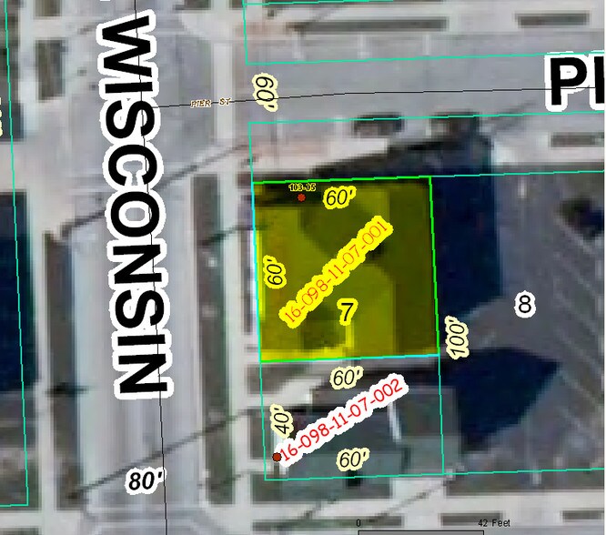 101 E Pier St, Port Washington, WI à louer - Plan cadastral - Image 2 de 9