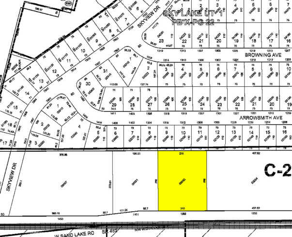 1355 W Sand Lake Rd, Orlando, FL à louer - Plan cadastral - Image 2 de 7