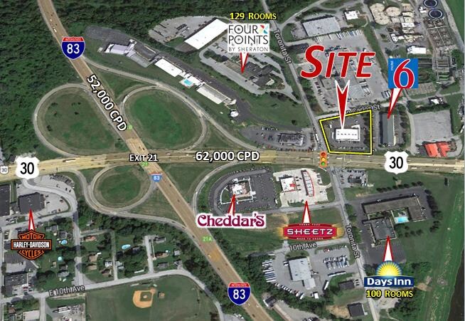 303 Arsenal Rd, York, PA à louer - Aérien - Image 3 de 3