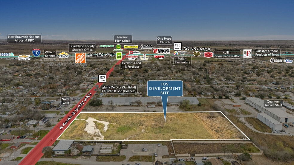 1901 Austin st, Seguin, TX for sale - Building Photo - Image 2 of 4