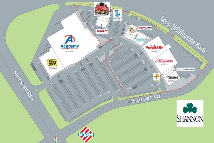 4397 Sunset Dr, San Angelo, TX for lease - Building Photo - Image 3 of 8