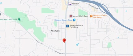 5292 Kyler Ave NE, Albertville, MN à louer Carte- Image 2 de 2