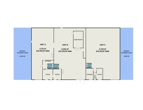 913 E 75th Ave, Denver, CO à louer Plan d’étage- Image 1 de 1