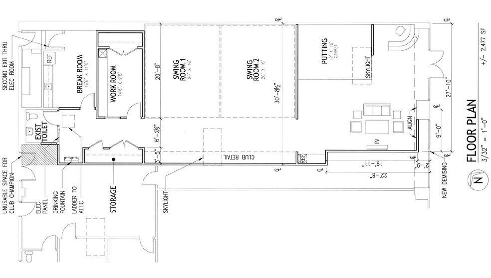 2933 Santa Monica Blvd, Santa Monica, CA à louer - Plan d’étage - Image 3 de 4