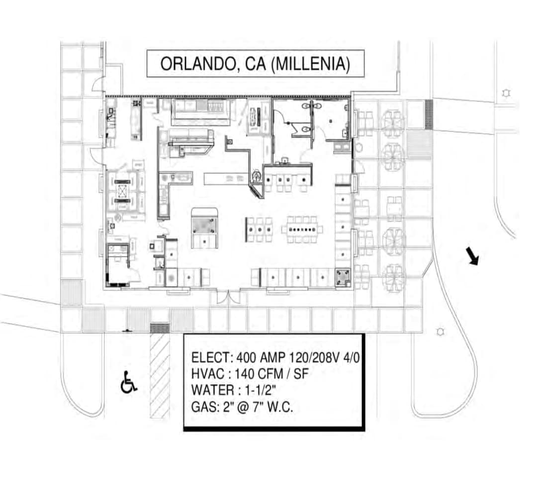 4702-4706 Millenia Plaza Way, Orlando, FL à louer Plan d’étage- Image 1 de 1