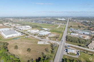 8831 Industrial Dr, Pearland, TX - Aerial  map view