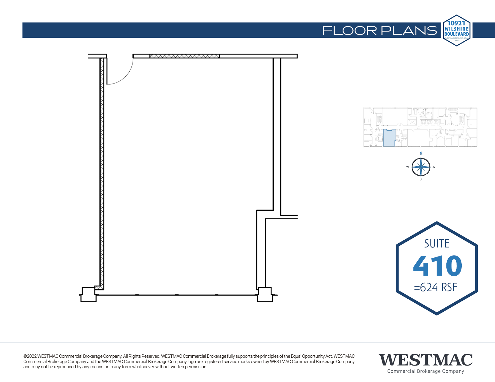 10921 Wilshire Blvd, Los Angeles, CA à louer Plan d  tage- Image 1 de 1