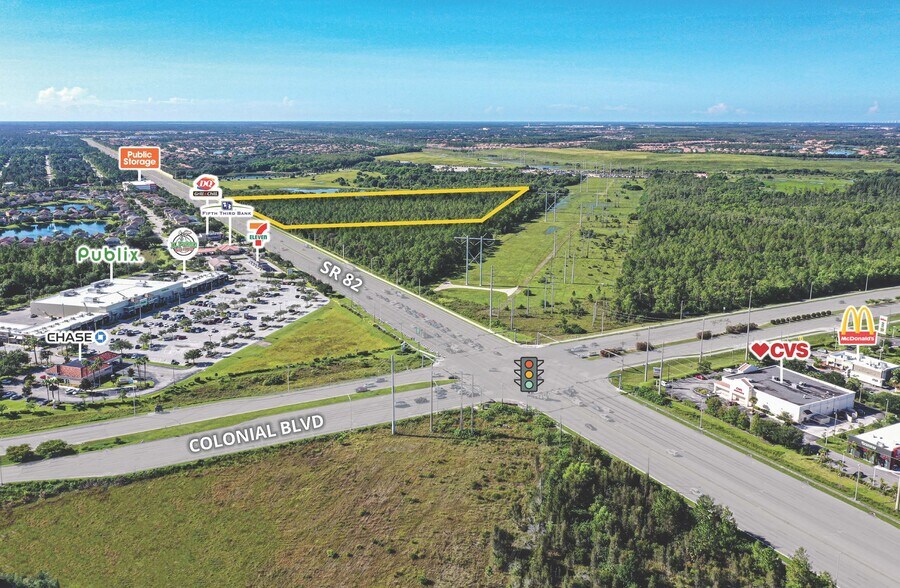 11800 STATE 82 Rd, Fort Myers, FL à vendre - Aérien - Image 3 de 6