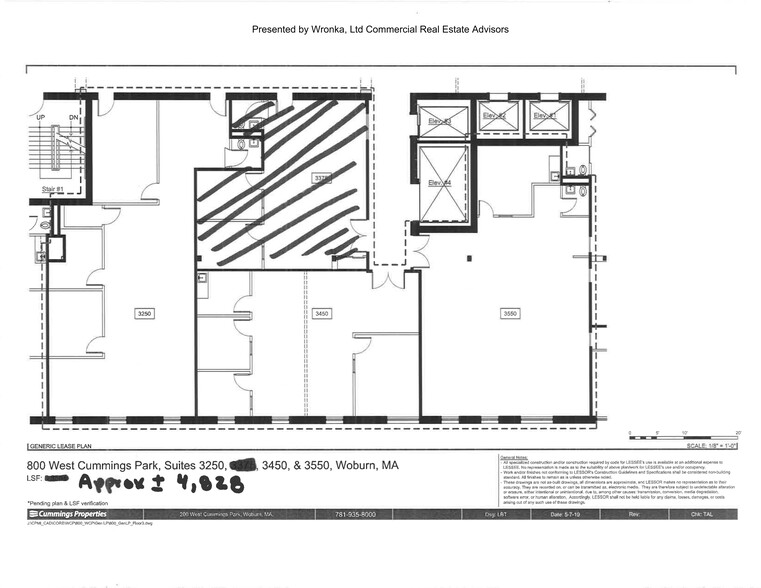 800 W Cummings Park, Woburn, MA à louer - Plan de site - Image 2 de 2