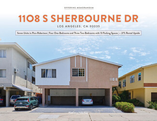 Plus de détails pour 1108 S Sherbourne Dr, Los Angeles, CA - Multi-résidentiel à vendre