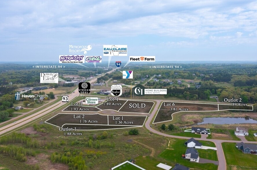 Deerfield Rd, Eau Claire, WI à vendre - Photo du bâtiment - Image 1 de 7