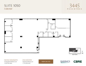 3445 Peachtree Rd NE, Atlanta, GA for lease Floor Plan- Image 1 of 1