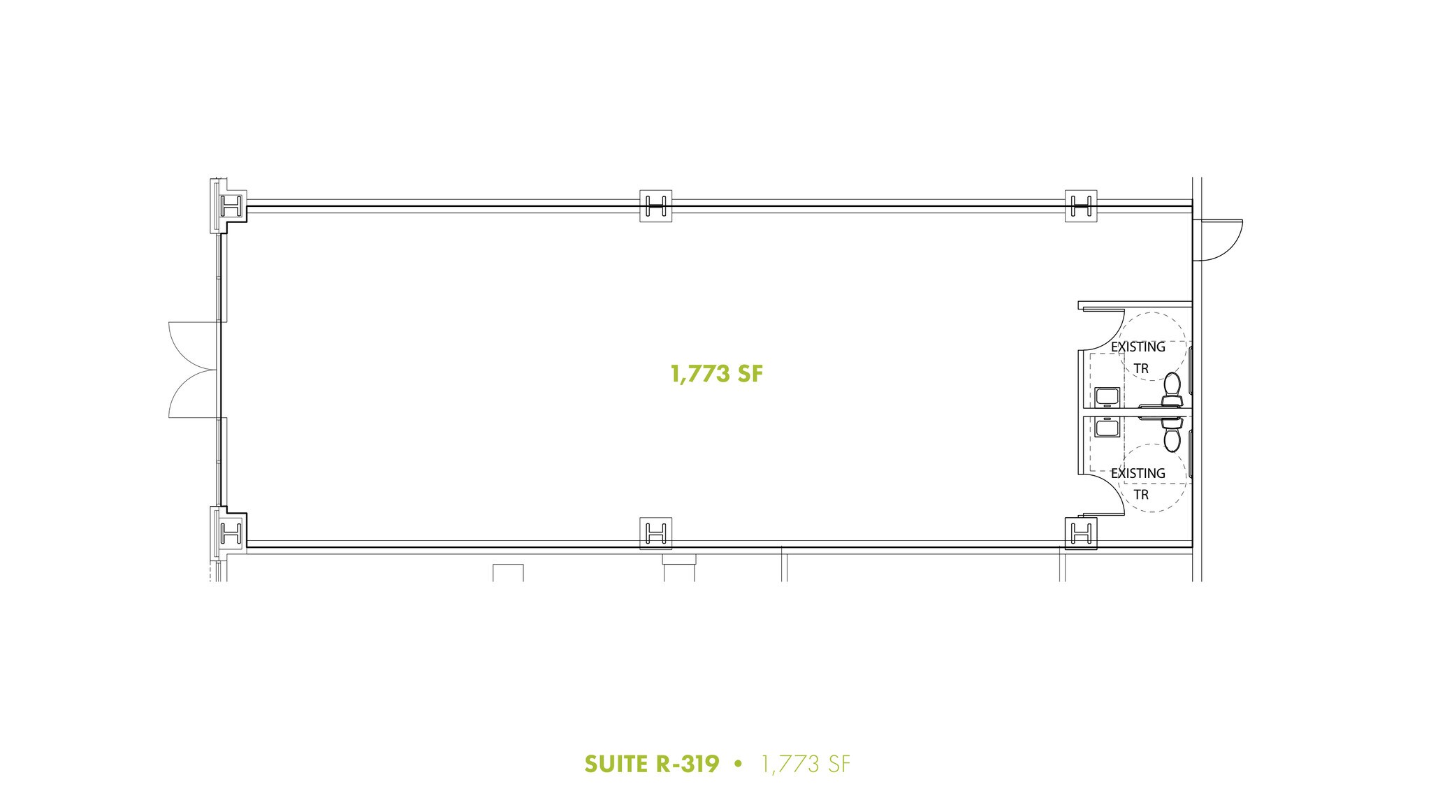 331 Justison St, Wilmington, DE à louer Plan d’étage- Image 1 de 1